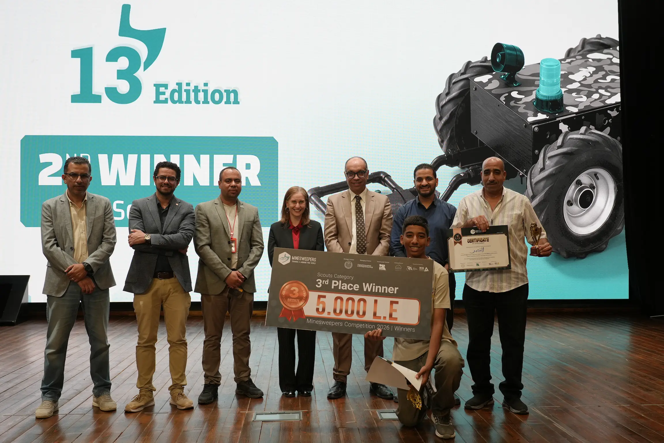 Scouts – 3rd place – النصر